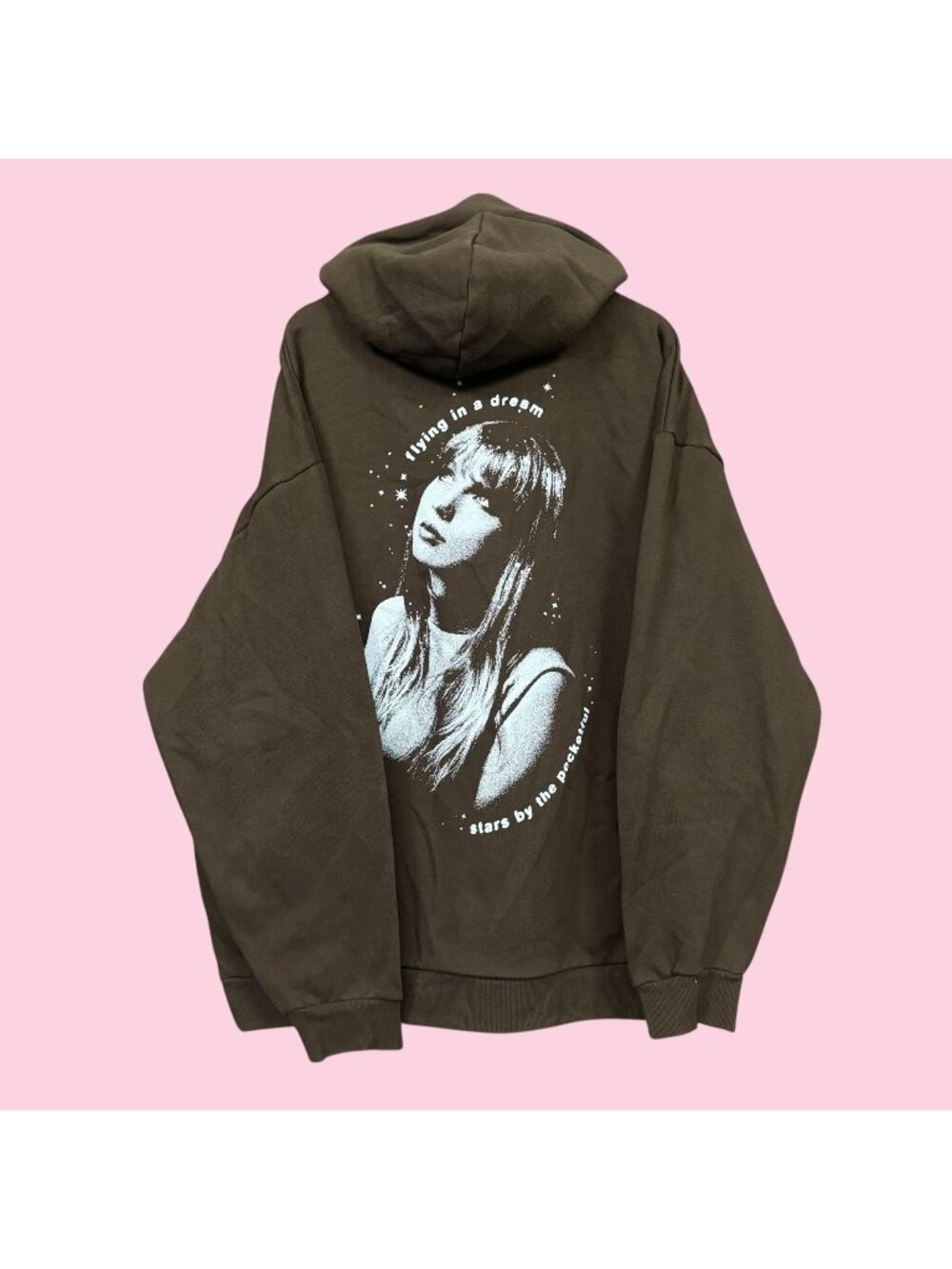 Taylor Swift Snow On The Beach Midnights Oversized Hoodie 3XL